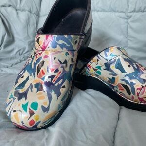 Dansko Multicolor Clogs 39